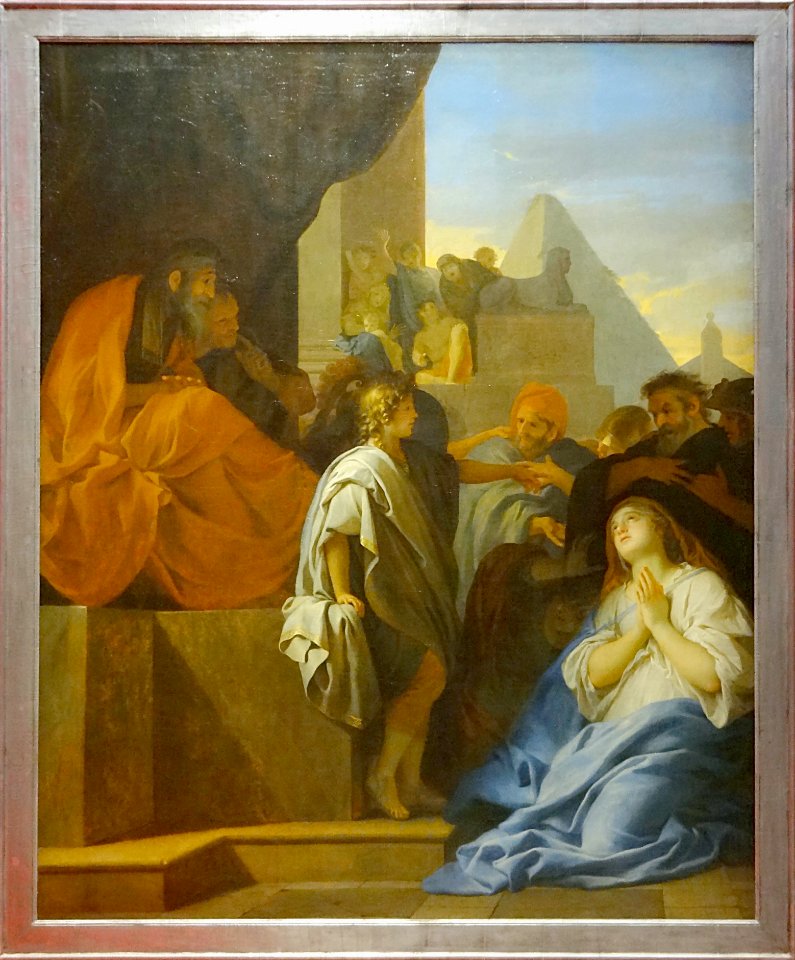 "Suzanne justifiée par Daniel", Charles Le Brun, vers 1655…