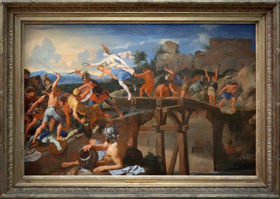 "Horatius Coclès défendant le pont Sublicius", Charles Le …