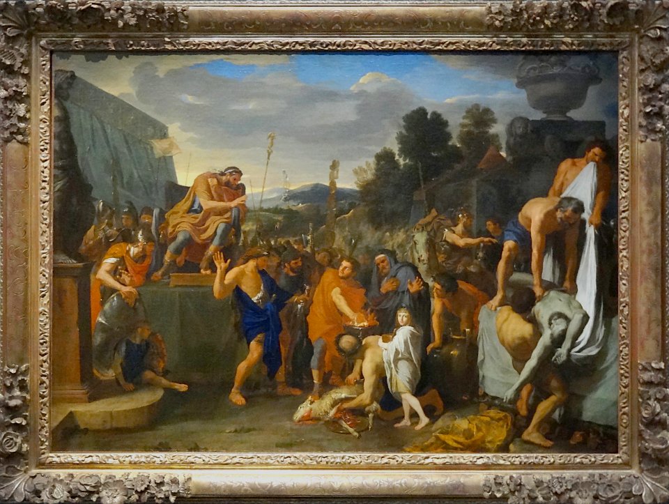 "Mucius Scaevola", Charles Le Brun, vers 1643-1645. Louvre…