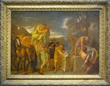 "Mucius Scaevola devant Personna" (esquisse), Charles Le B…