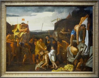 "Mucius Scaevola" (version inachevée), Charles Le Brun, ve…
