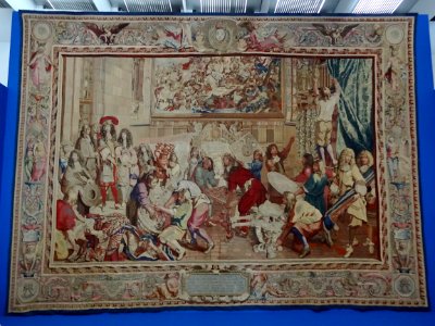 "Visite de Louis XIV à la manufacture des Gobelins", d'apr…