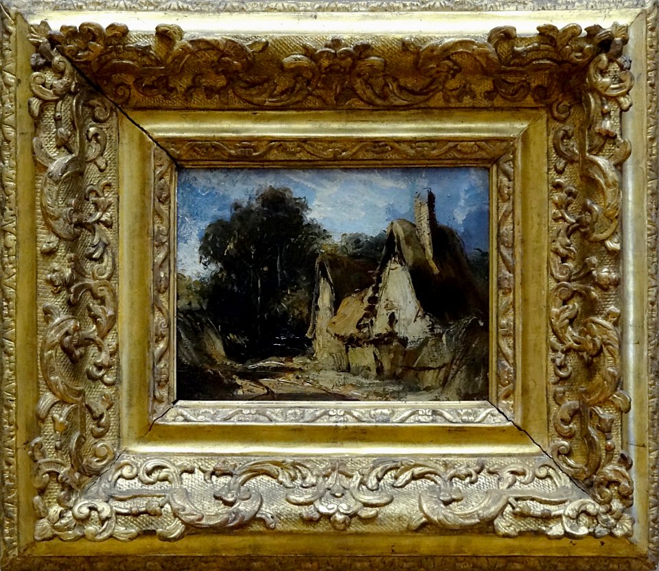 "Une chaumière", Richard Parkes Bonington. Palais des beau…