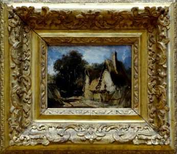 "Une chaumière", Richard Parkes Bonington. Palais des beau…