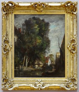 "Paysage. Souvenir de Hollande", Constant Dutilleux, vers …