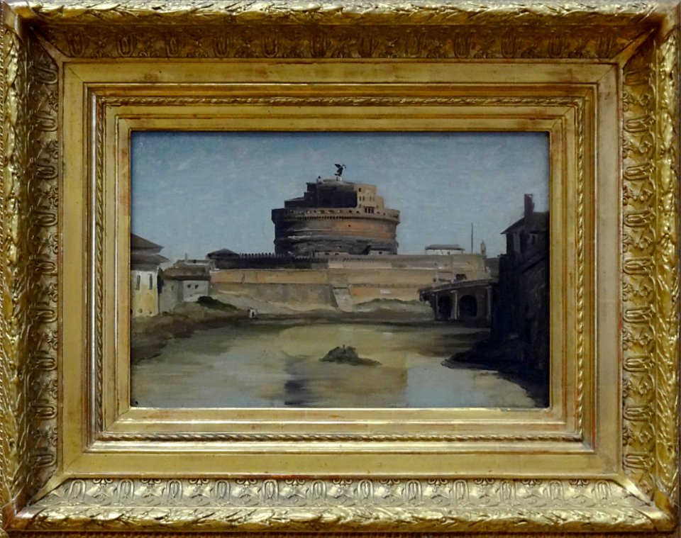 "Le château Saint-Ange", Jean-Baptiste Camille Corot. Pala…