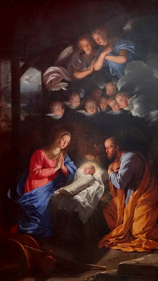 "La Nativité", Philippe de Champaigne, 1643. Palais des be…