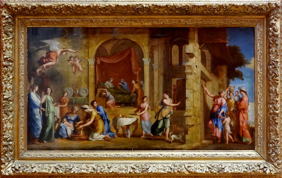"La Naissance de la Vierge", Jacques Stella, 1644. Palais …