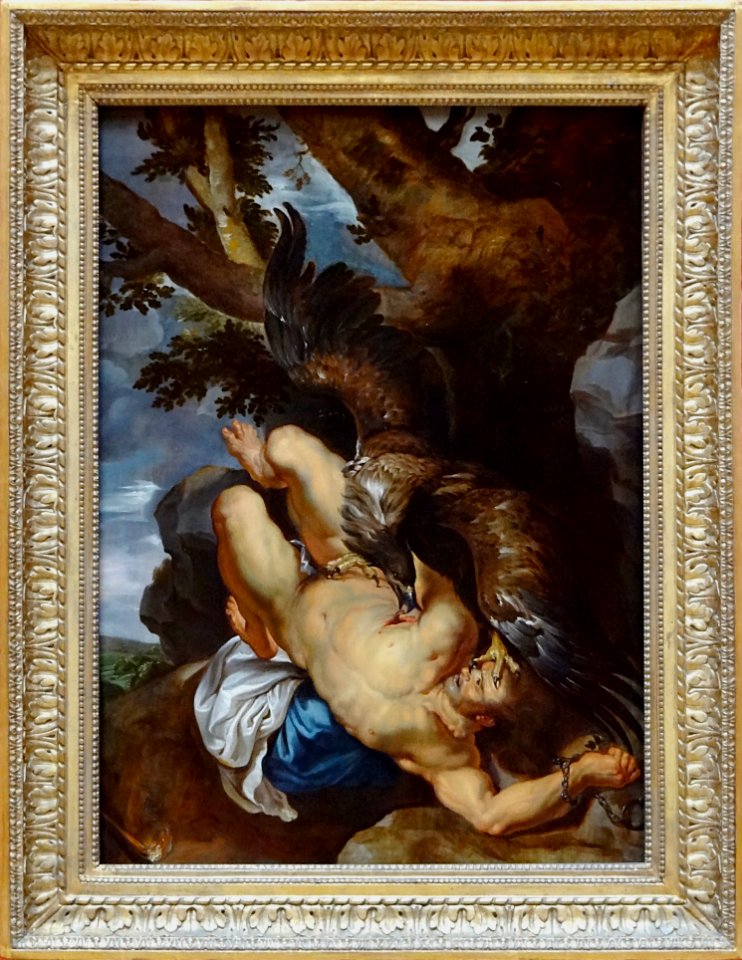 "Prométhée enchaîné", d'après Peter Paul Rubens, après 161…