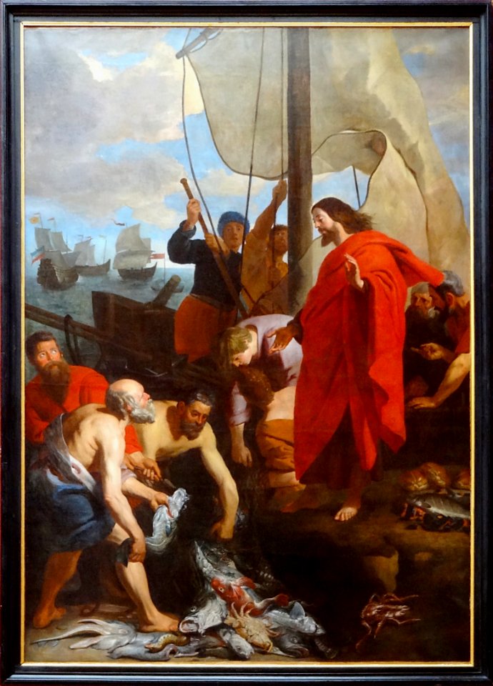 "La pêche miraculeuse", Gaspard de Crayer, vers 1630-1635.…