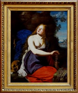 "Marie Madeleine renonçant aux richesse de ce monde", attr…