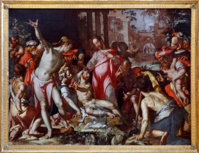 "La Résurrection de Lazare", Joachim Anthonisz Wtewael, ve…