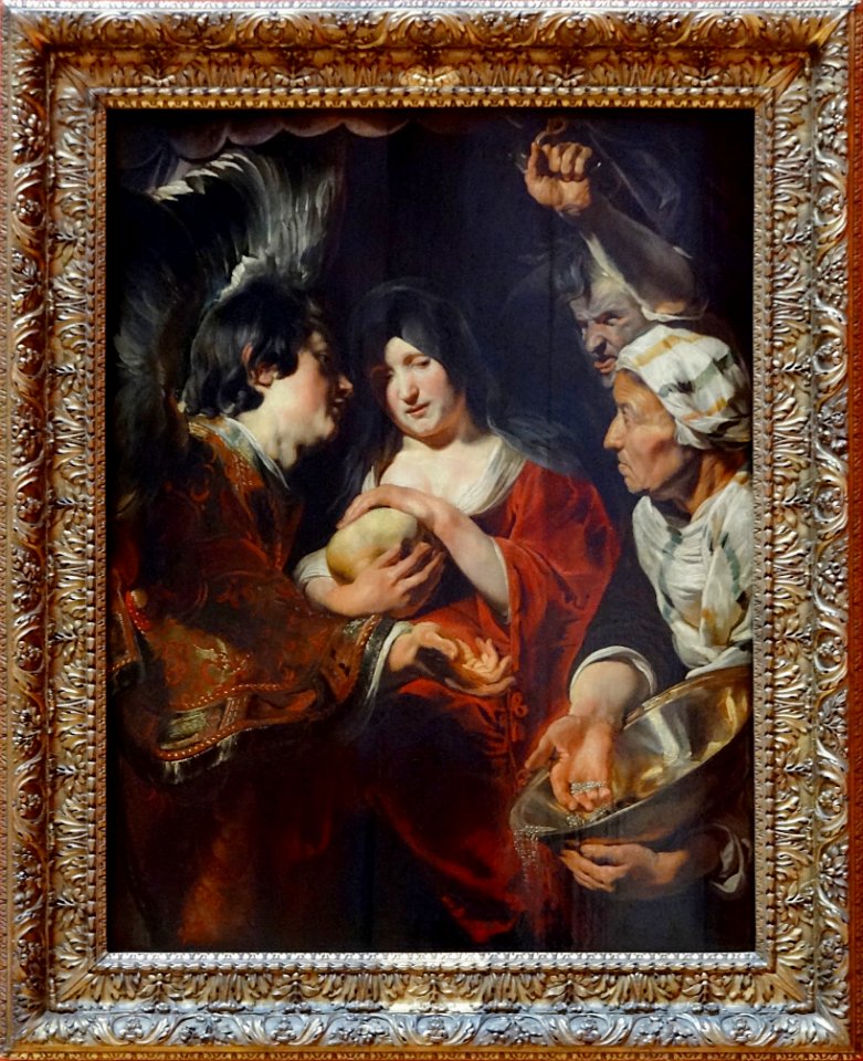 "La Tentation de sainte Madeleine", Jacob Jordaens, vers 1…