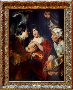 "La Tentation de sainte Madeleine", Jacob Jordaens, vers 1…