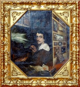 "Portrait d'un peintre" (autoportrait ?), anonyme (Pays-Ba…