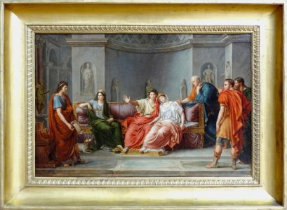 "Virgile lisant l'Enéide devant Auguste et Livie", Jean-Ba…