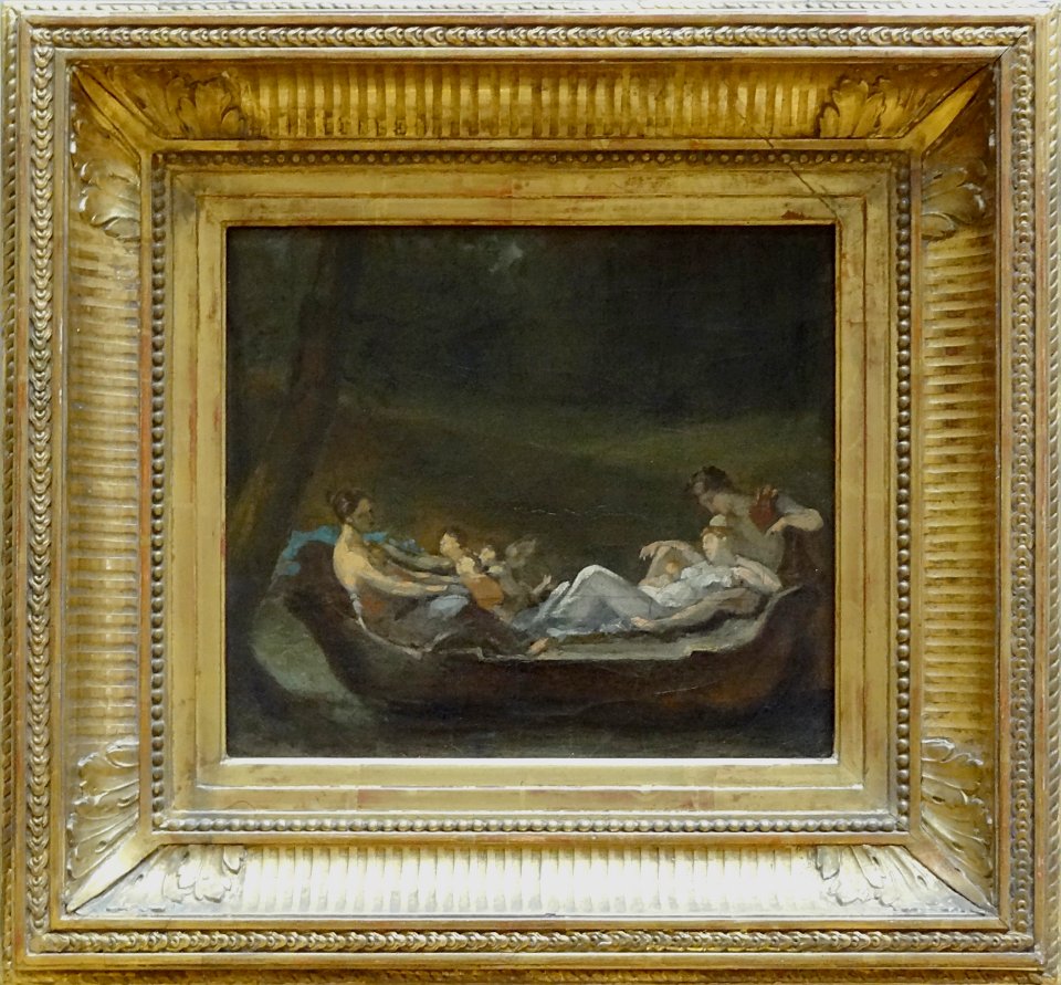 "Le rêve du bonheur" (esquisse), Pierre Paul Prud'hon, ver…