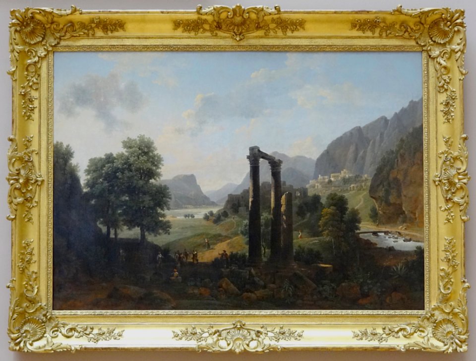 "Paysage", Jean-Victor Bertin, vers 1835-1837. Palais des …