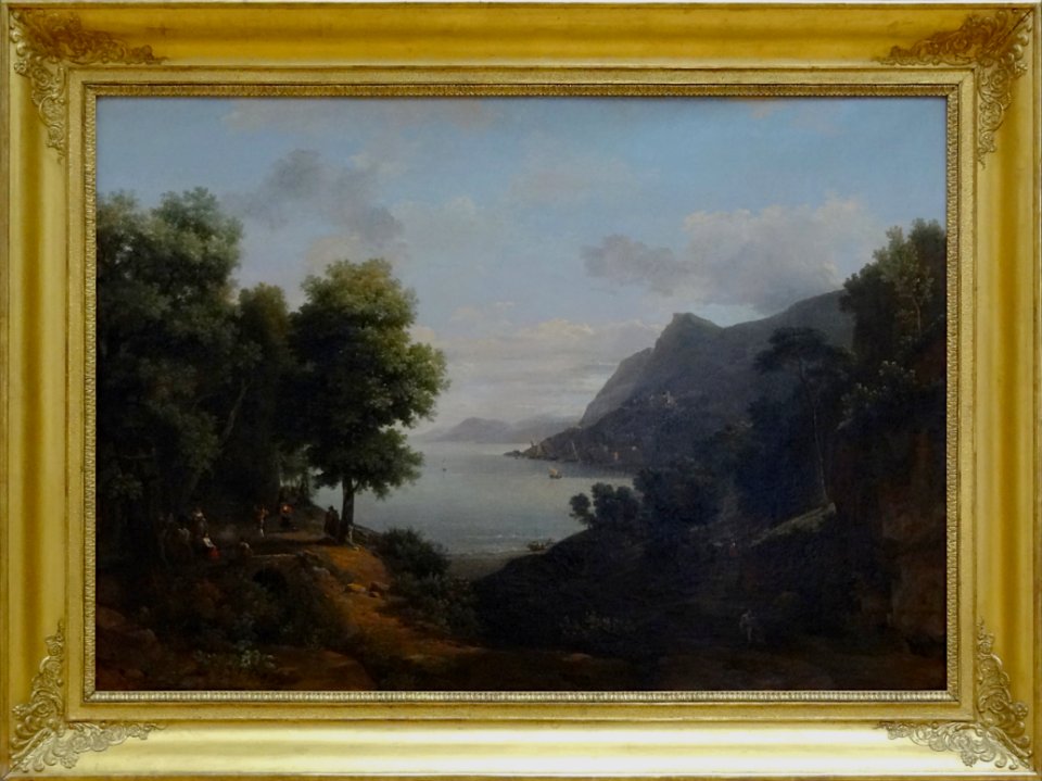 "Paysage", Jean-Victor Bertin, vers 1835. Palais des beaux…