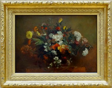 "Bouquet champêtre", Eugène Delacroix, vers 1850 (?). Pala…