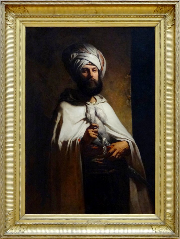 "Charles Cousin, peintre et graveur, en costume oriental",…