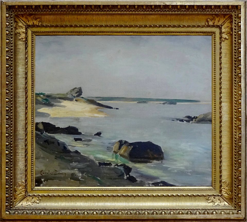 "Bord de mer à Audresselles", Carolus-Duran, vers 1869. Pa…
