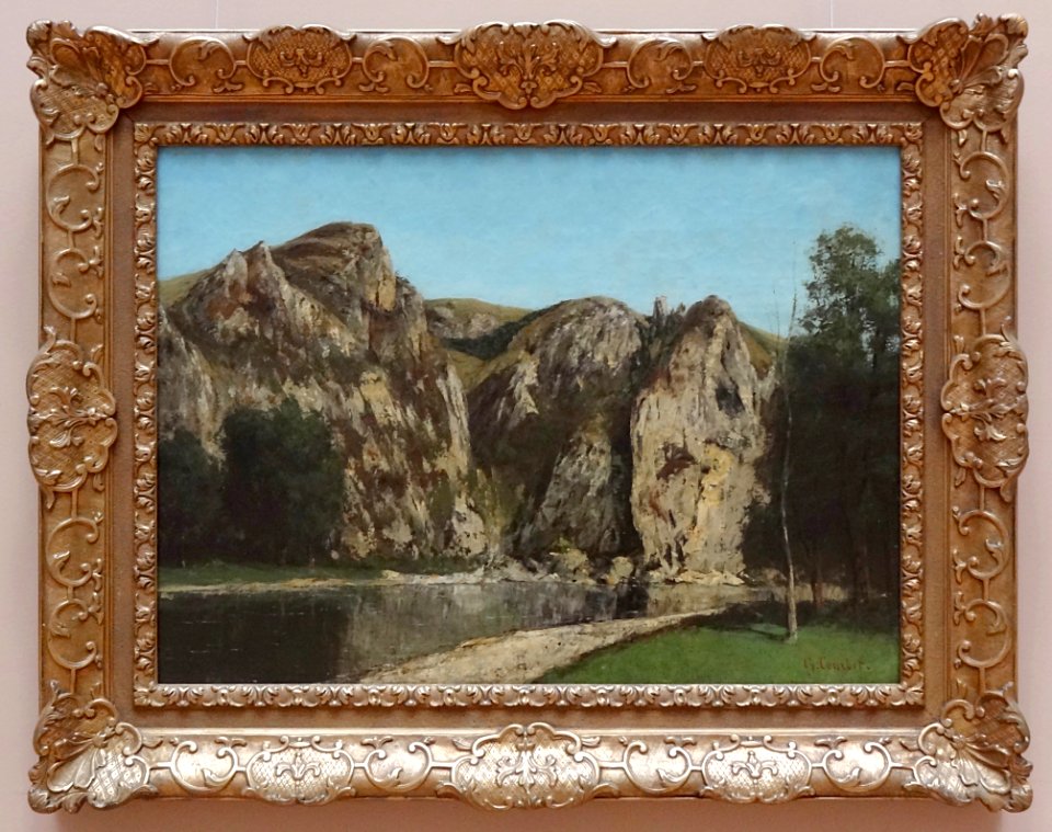"La Meuse à Freyr", Gustave Courbet, 1856 (?). Palais des …