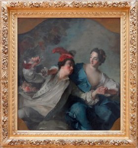 "Scène galante", Jean-Marc Nattier, 1737. Palais des beaux…