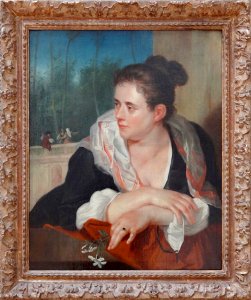 "Portrait de femme", Robert de Séry, 1722. Palais des beau…