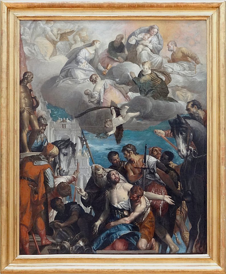 "Le Martyre de saint Georges", d'après Vénonèse, 17ème siè…