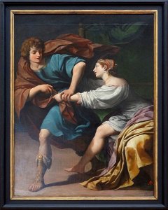"Joseph et la femme de Putiphar", Lionello Spada. Palais d…