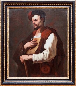 "Portrait d'un philosophe", Luca Giordano, vers 1660. Pala…