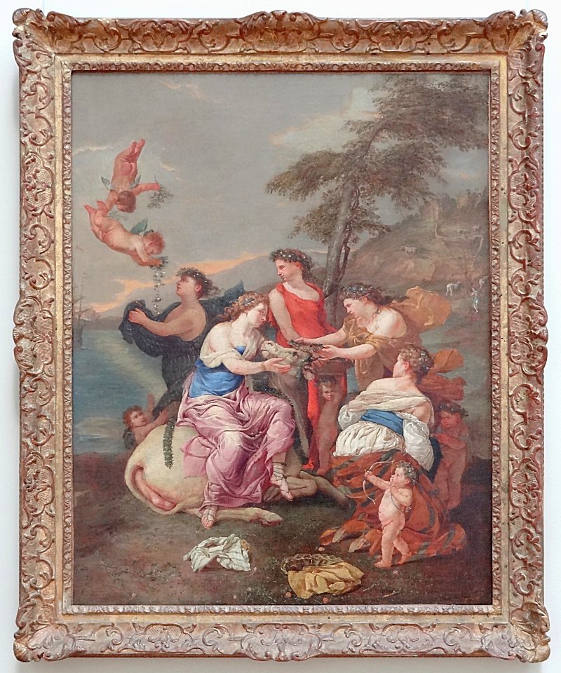 "L'Enlèvement d'Europe", Andrea di Lione, 17ème siècle. Pa…