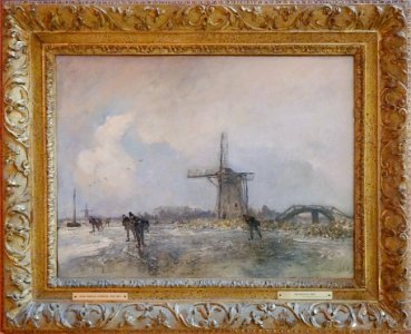 "Les patineurs", Johan-Barthold Jongkind, 1865. Palais des…