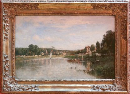 "Brie-sur-Marne", Stanislas Lépine, 1873. Palais des beaux…