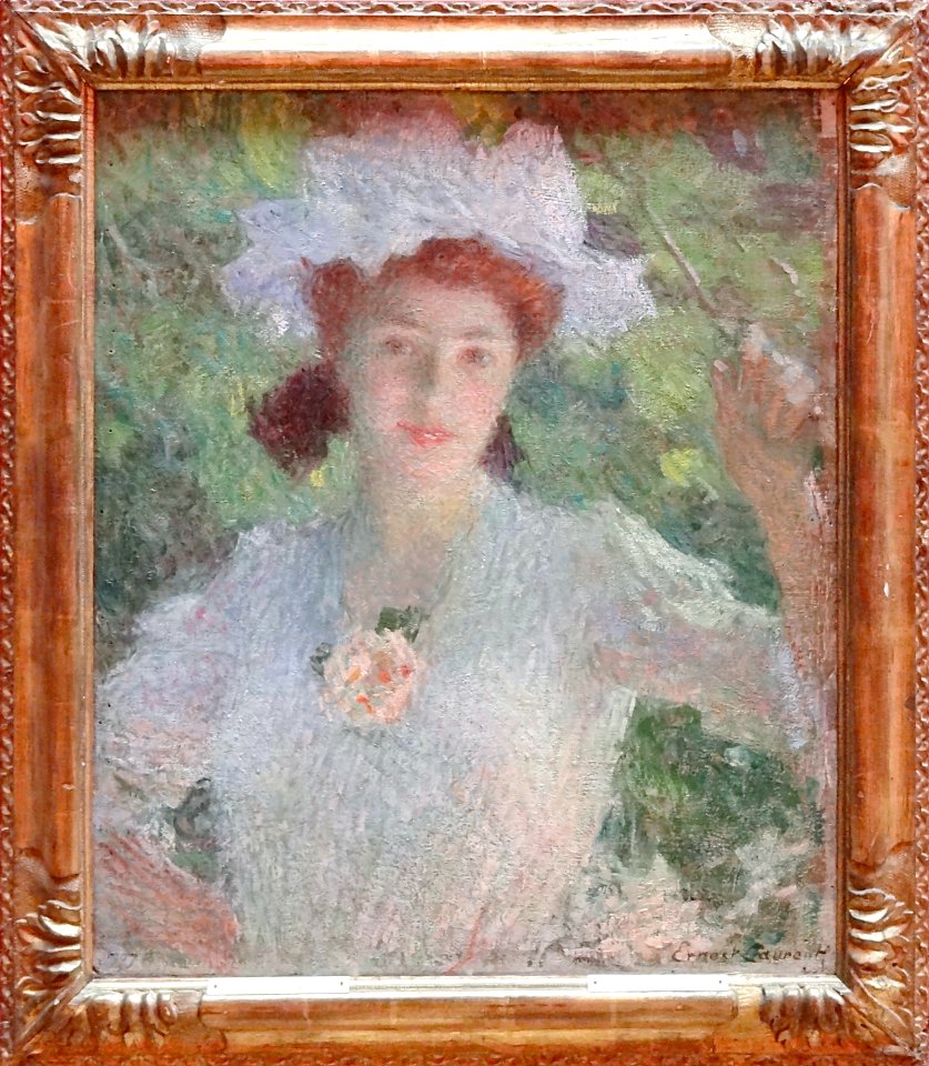 "Sous les branches", Ernest-Joseph Laurent, 1907. Palais d…