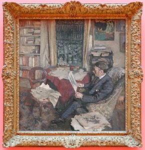 "Henri-Xavier Fontaine", Edouard Vuillard, 1920. Palais de…