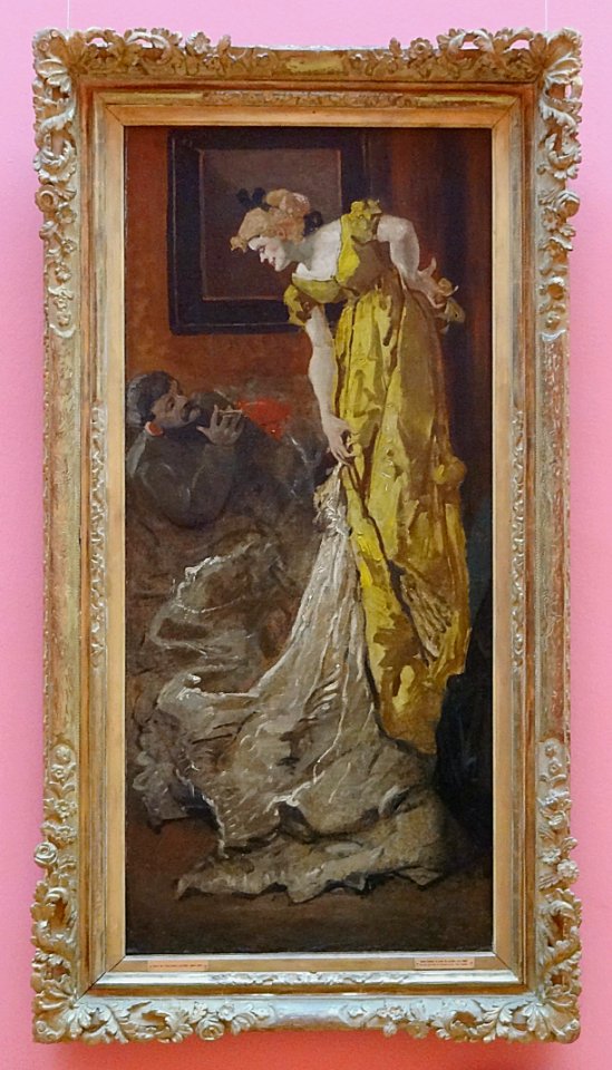 "Dans l'atelier, la pose du modèle", Henri de Toulouse-Lau…