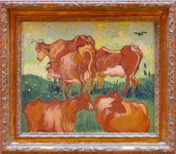 "Les vaches", Vincent van Gogh. Palais des beaux-arts de L…