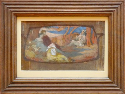 "Scène pastorale" (étude), Victor Lhomme. Palais des beaux…