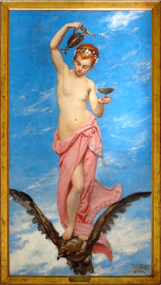 "Hébé", Carolus-Duran, 1874. Palais des beaux-arts de Lill…
