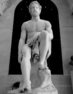 "Ulysse dans l'île de Calypso", Théophile Bra, 1822. Palai…