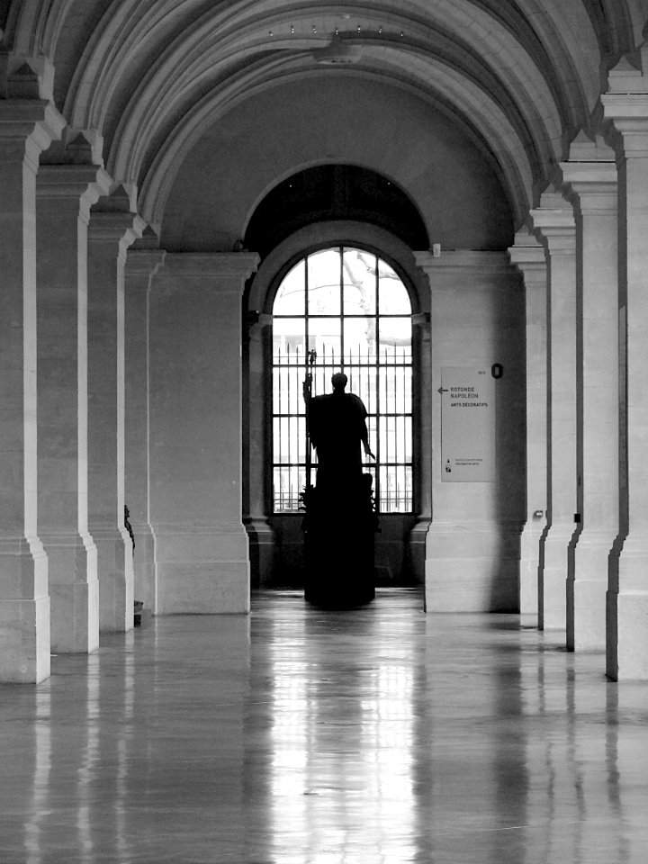 Au palais des beaux-arts de Lille, la statue représentant …