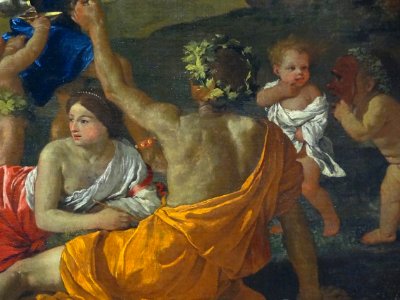 "Fête en l'honneur de Bacchus, dieu romain du vin, dite la…