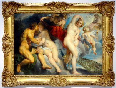 "Le roi Ixion trompé par Junon qu'il voulait séduire", Pet…