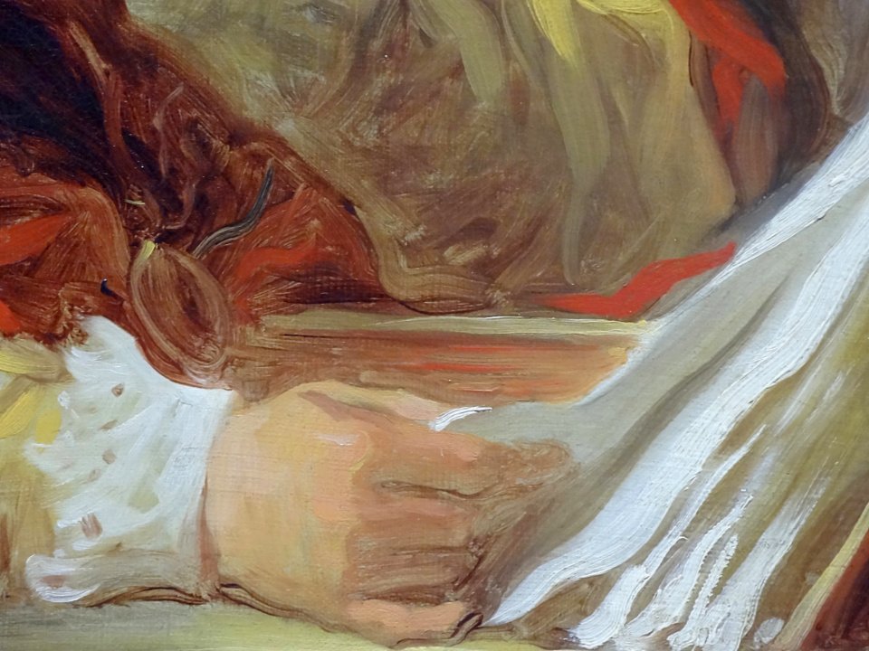 "Figure de fantaisie" (détail), Jean-Honoré Fragonard, ver…