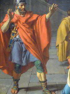 "Bélisaire, général de l'empereur romain Justinien, réduit…