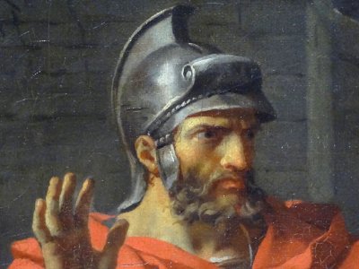 "Bélisaire, général de l'empereur romain Justinien, réduit…