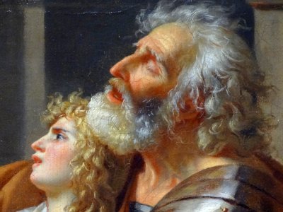"Bélisaire, général de l'empereur romain Justinien, réduit…