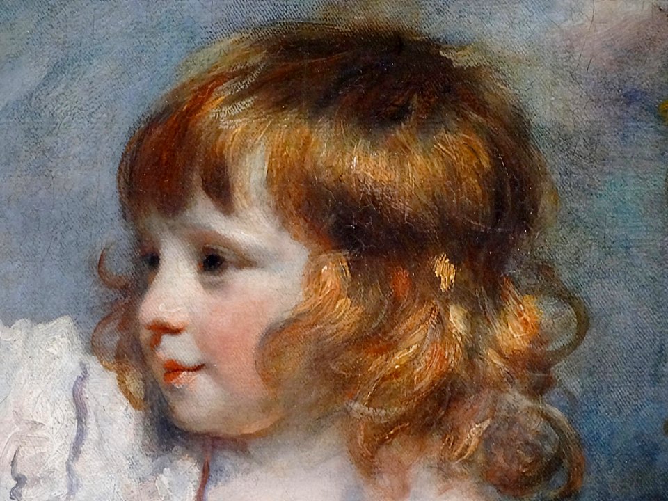 "Francis George Hare enfant", dit "Master Hare" (détail). …